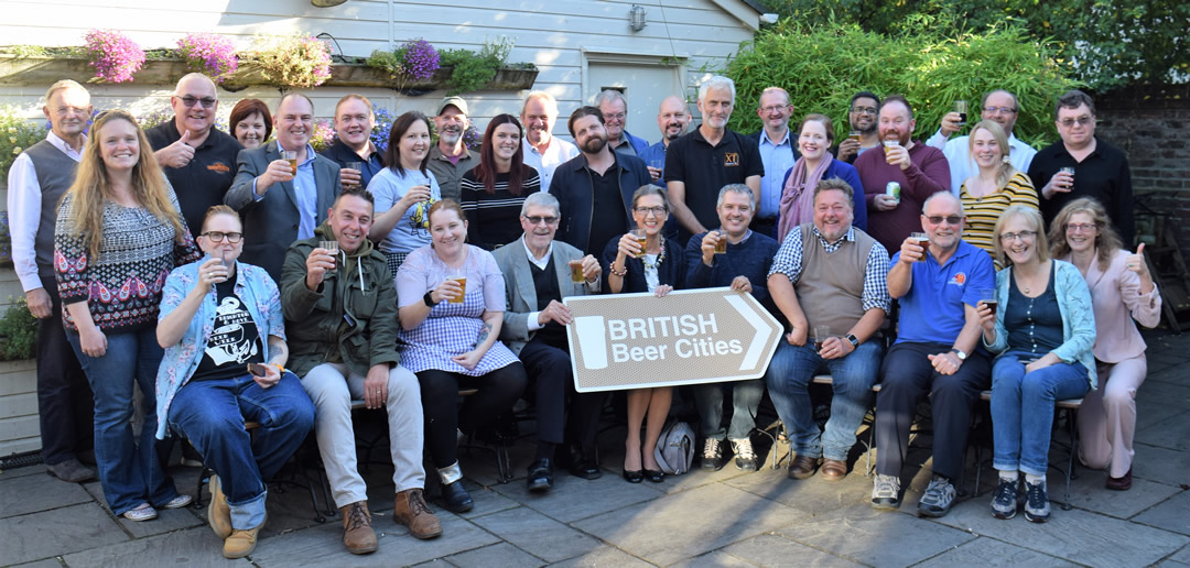 Above: attendees at the Beer Cities forum
