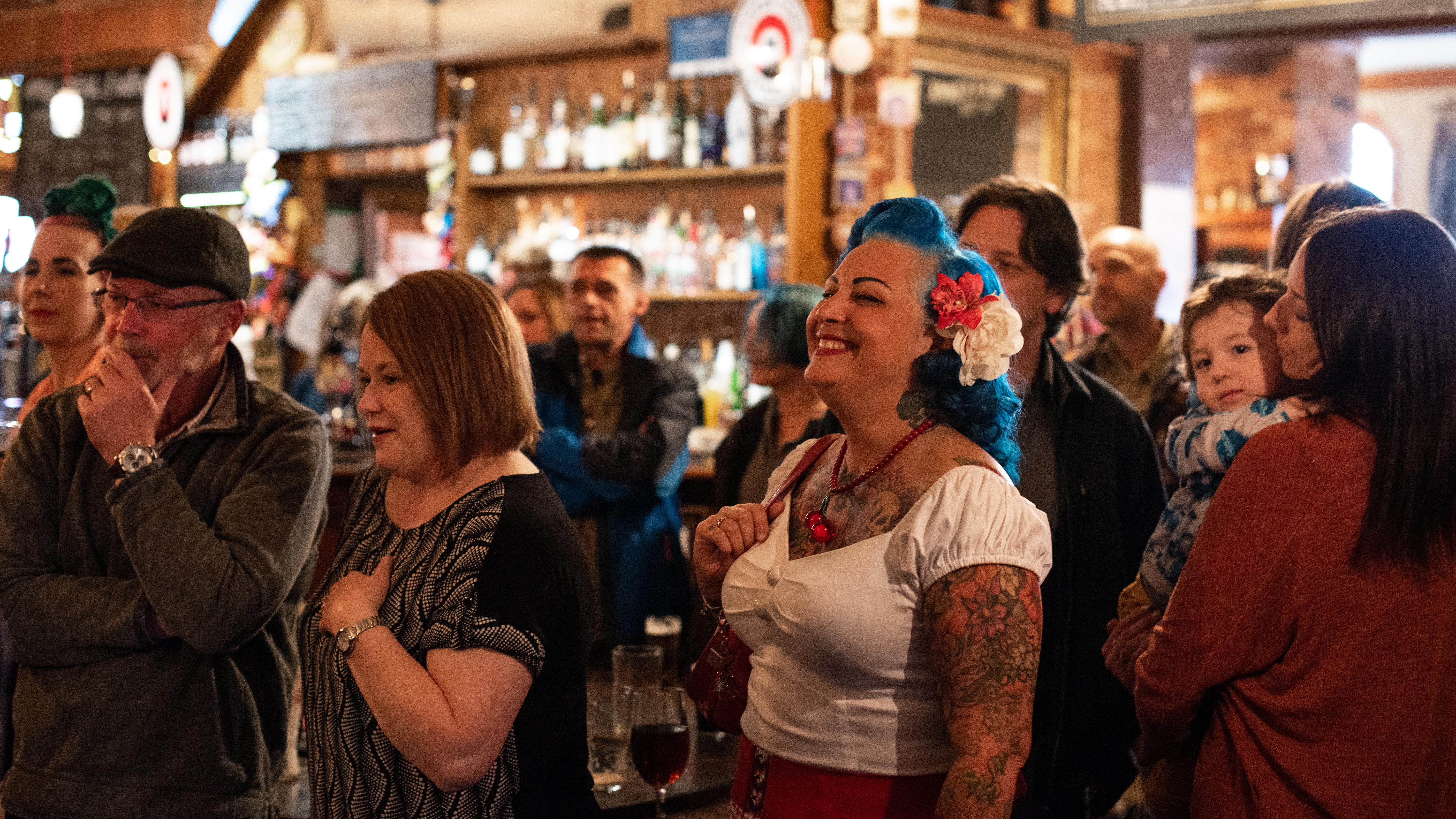 Punters at Lion at Basford NCBW19 - Photo by Tom Morley